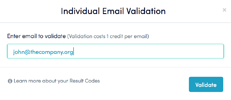 individual-email-validation
